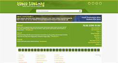 Desktop Screenshot of kamustambang.com